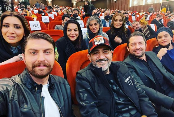 سلفی بازیگران سریال جیران حسن فتحی /عکس سلفی بازیگران سریال جیران حسن فتحی /عکس