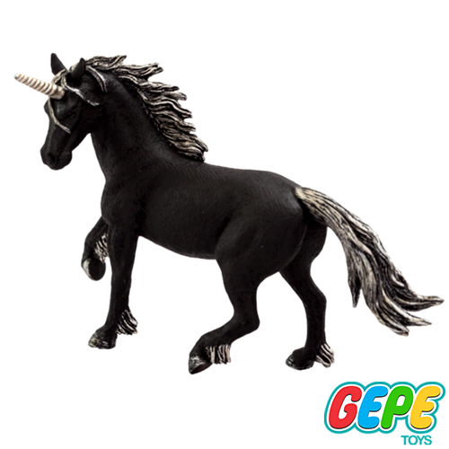 عکس اسب تک شاخ واقعی در جنگل