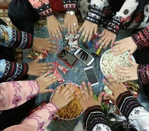 عکس دختر با لباس بلوچی پسرانه