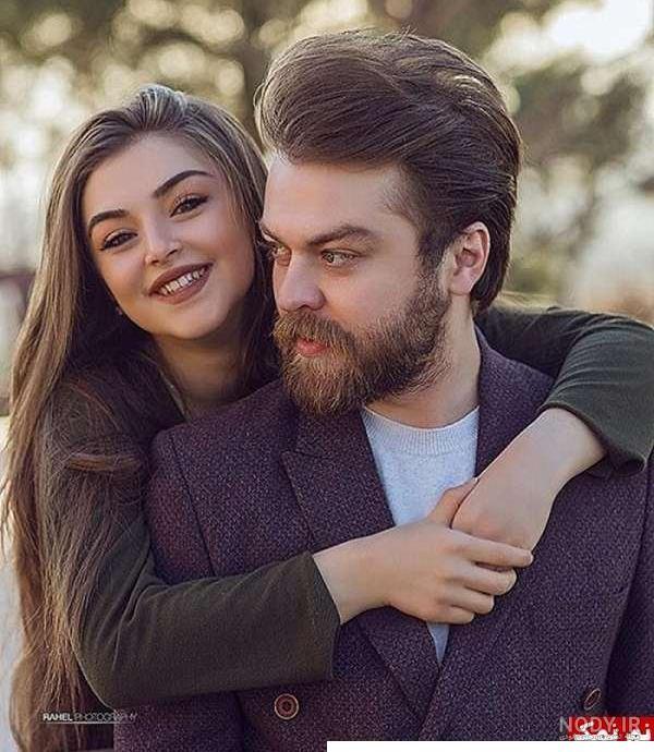 ژست عکس دونفره برای اتلیه