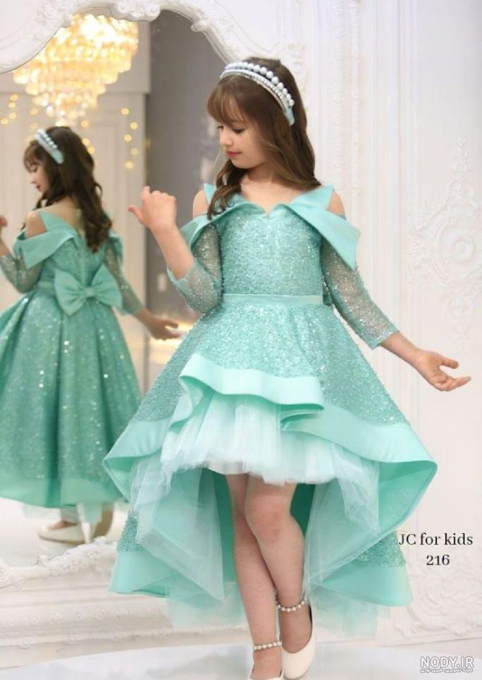 عکس پیراهن تور بچه گانه