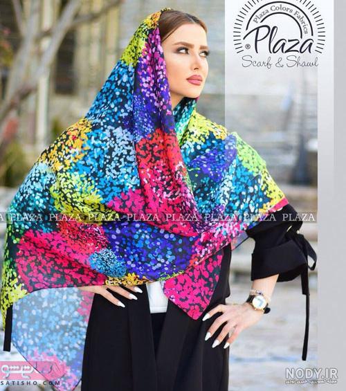 60 مدل شال، روسری و مینی اسکارف جدید دخترانه و زنانه برای عید 1402