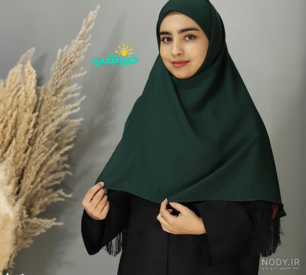 آموزش دوخت مقنعه طرح لبنانی