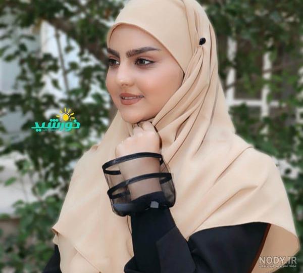 آموزش دوخت مقنعه نقاب دار خانم عمرانی - عکس نودی آموزش دوخت مقنعه نقاب دار خانم عمرانی - عکس نودی