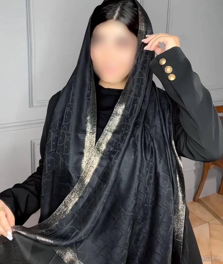 خرید عمده شال مشکی مجلسی گیپور - پرفروش ترین شال های گیپور مجلسی