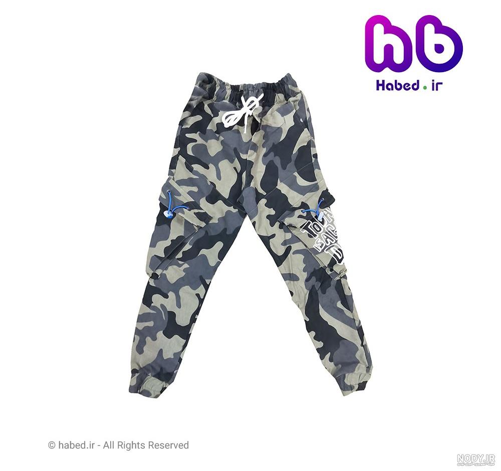 خرید و قیمت شلوار کتان مردانه چریکی PULL&BEAR سبز کد 5332 - بابی مد |  BABIMOD