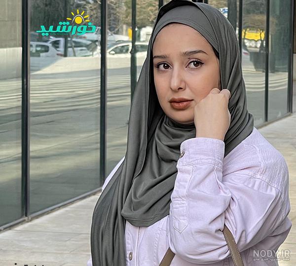 شال عکس دختر با حجاب برای پروفایل اینستاگرام