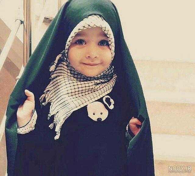 عکس دختر با مقنعه و چادر - عکس نودی