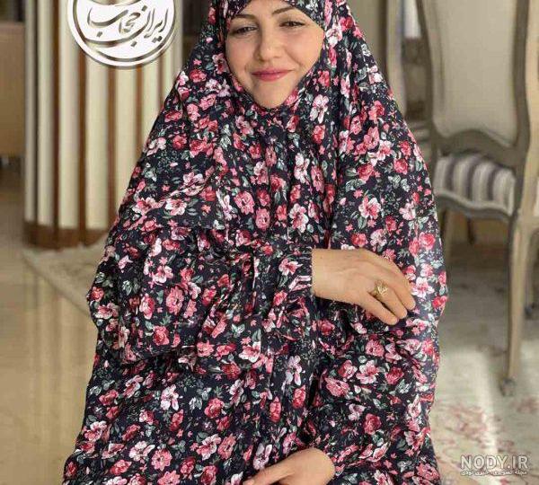 عکس دختر با چادر نماز
