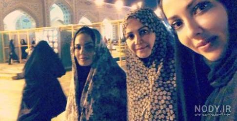 عکس دختر چادری تو حرم امام رضا