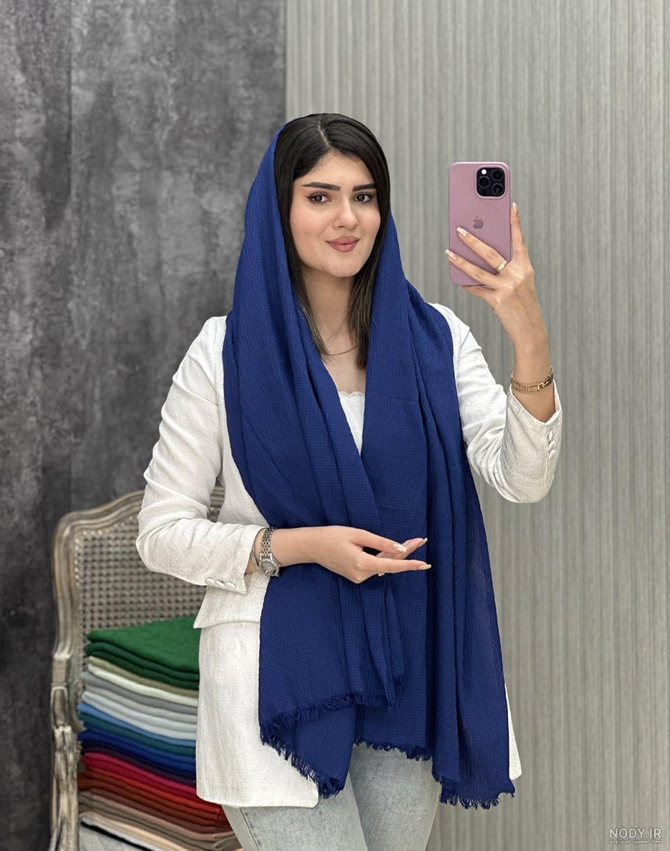 عکس شال پفکی مشکی