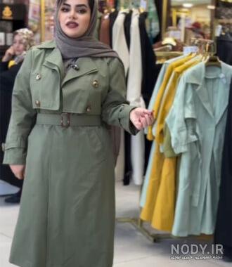 عکس مانتو بارانی جدید