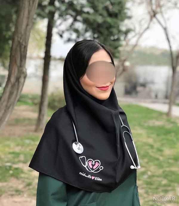 عکس مدل مو با مقنعه