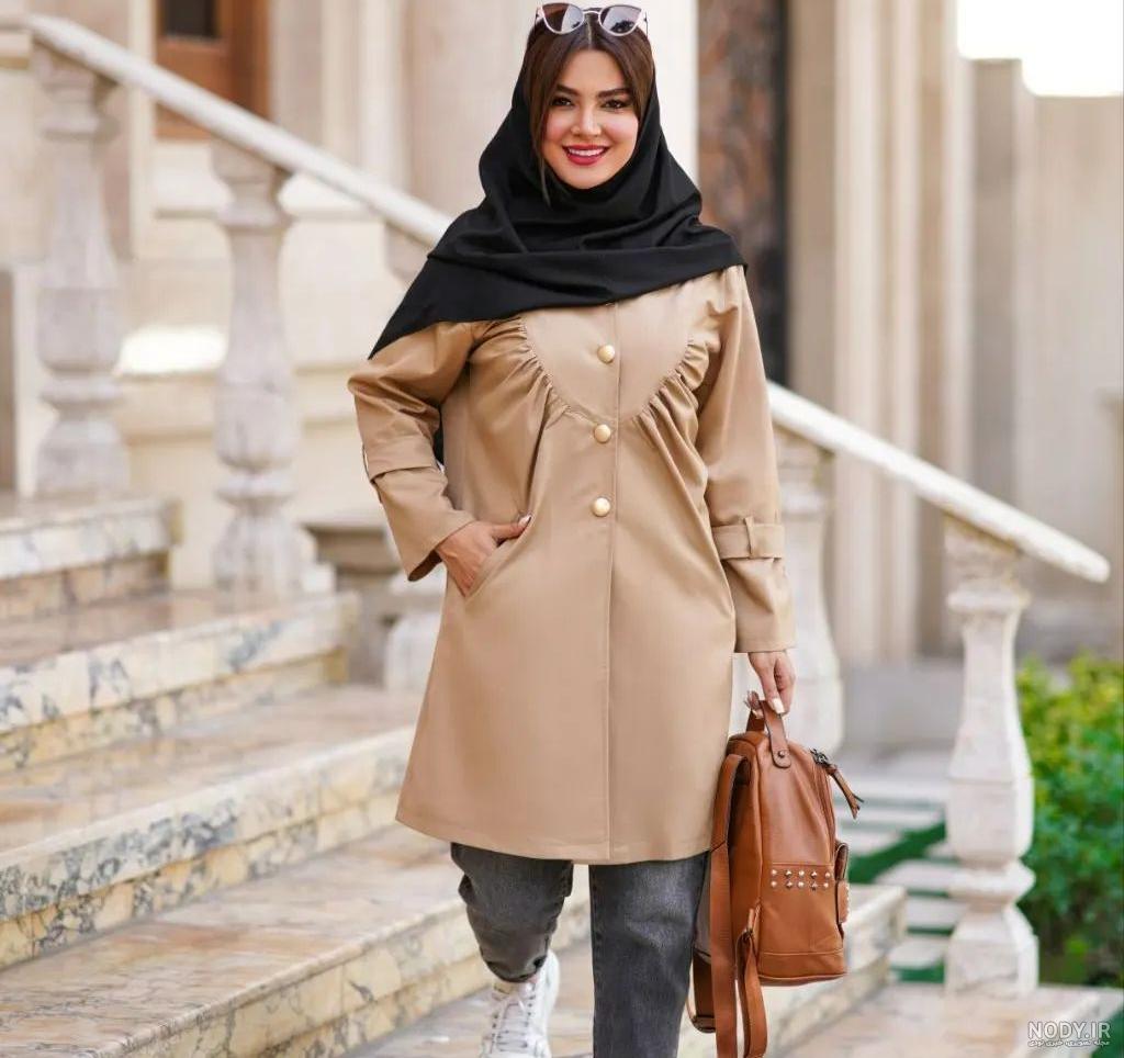 عکس مدل مو دخترانه زیر مقنعه