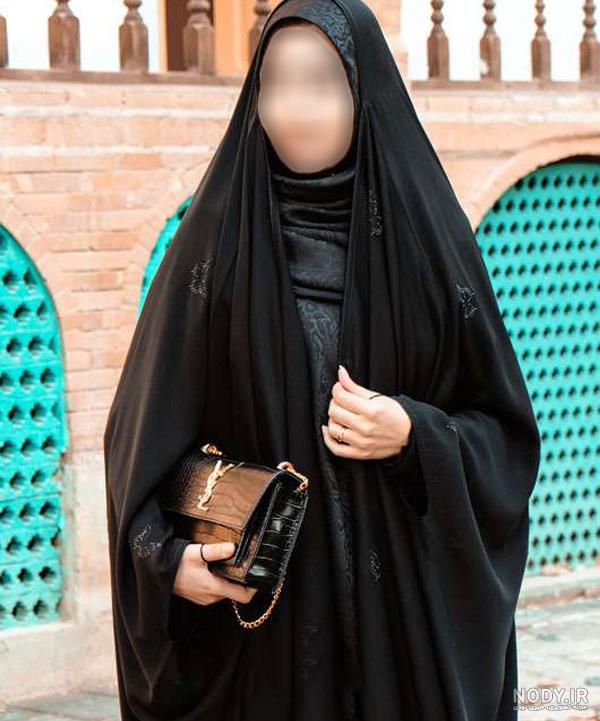 عکس مدل چادر بندری جدید - کامل (مولیزی)