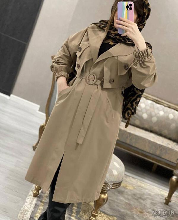 مدل بارانی ساده و شیک زنانه + مدل بارانی جدید در اینستاگرام