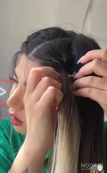 مدل مو برای مدرسه دخترانه زیر مقنعه عکس