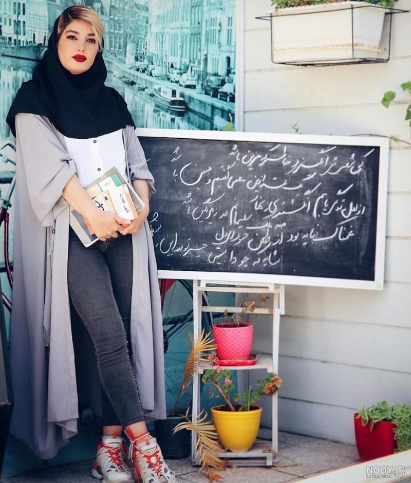 مدل مو زیر مقنعه برای مدرسه 2023؛ این مدل موها خیلی محشره (جلو مو بافت) -  گلی خانوم