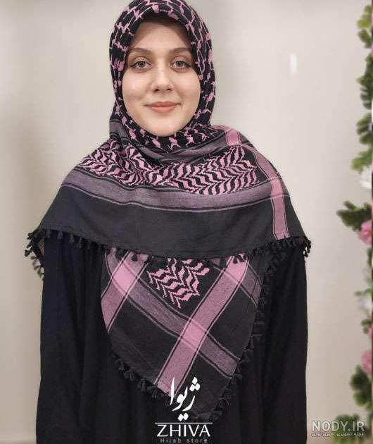 نحونه بستن چفیه عربی به صورت تصویری به چند روش ساده و کاربردی | ساتیشو