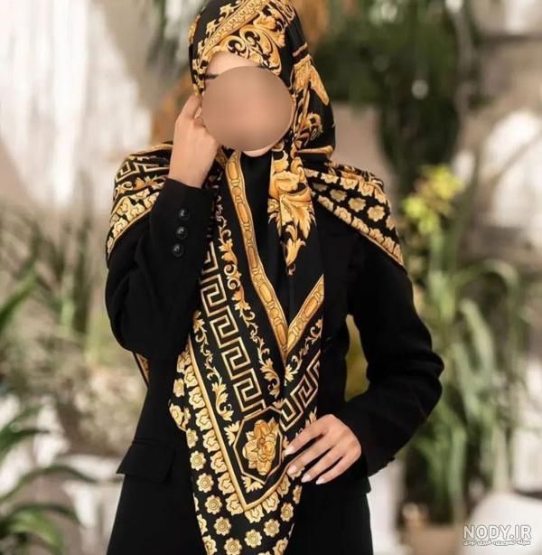 پیندو استایل | شال ویکسوز لمه مشکی طلایی ترک STR04