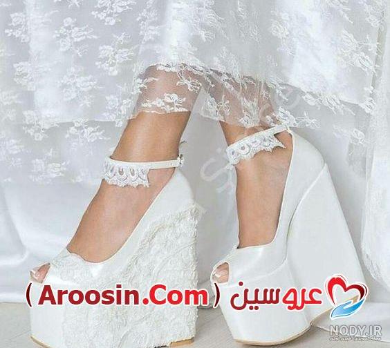مدل کفش عروس راحت و پاشنه کوتاه + مدل کفش عقد عروس مدل کفش عروس راحت و پاشنه کوتاه + مدل کفش عقد عروس