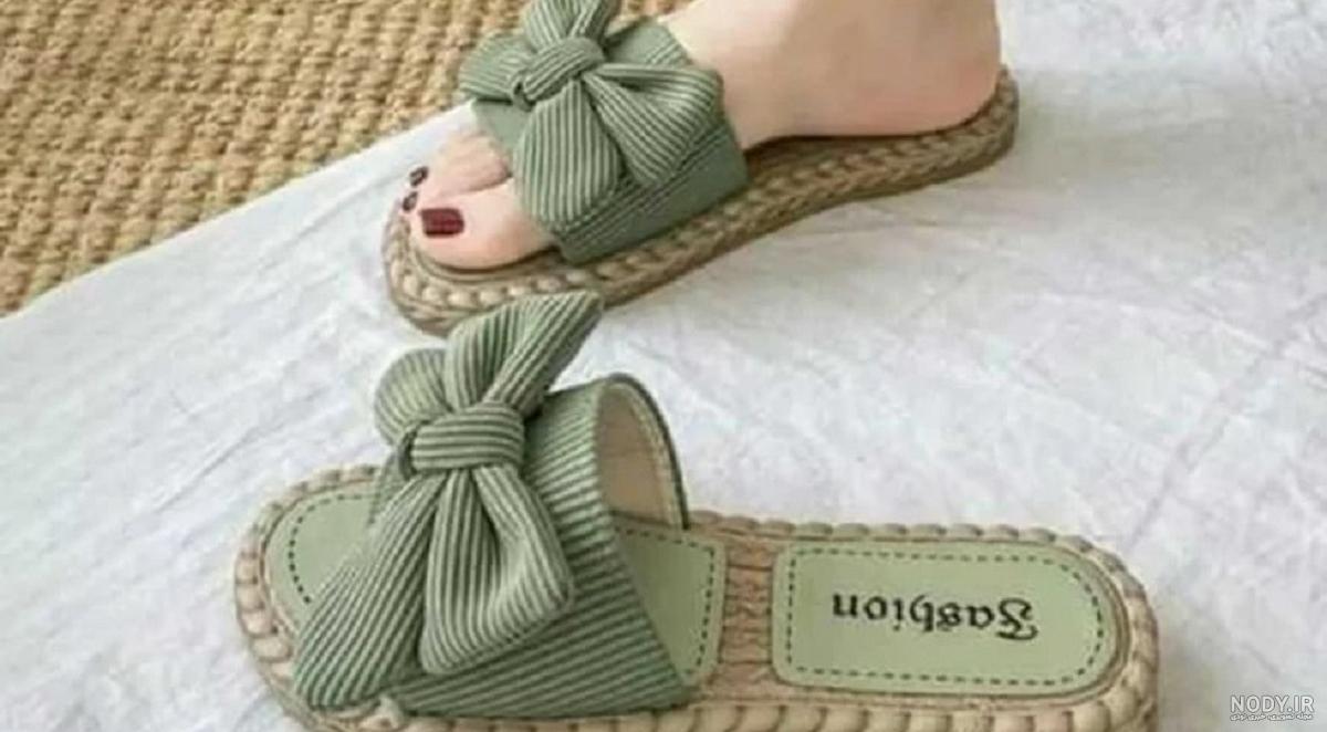عکس مدل دمپایی دخترانه جدید