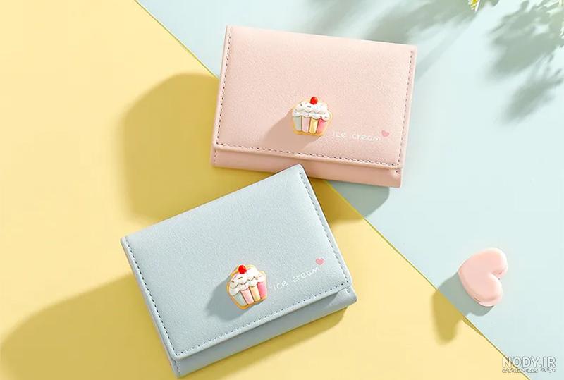 کیف پول زنانه کوچک طرح میوه های برجسته تائومیک میک TAOMICMIC Y8072 wallet  Female Purse Cute Foldable Multi-Card
