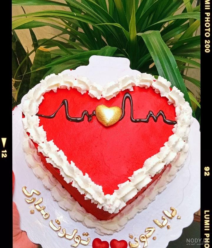 تزیین کیک به شکل قلب 1401 همراه با ژل و بدون ژل [پیشنهاد ویژه]