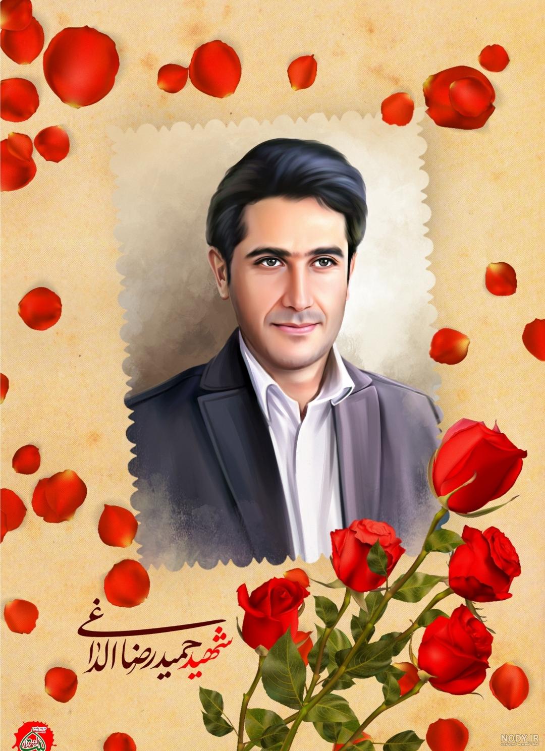 دو عکس خاص از گرامیداشت شهید الداغی در تهران
