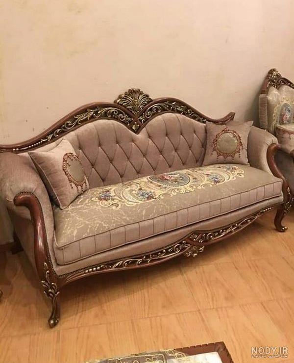 عکس مبل گل گلی