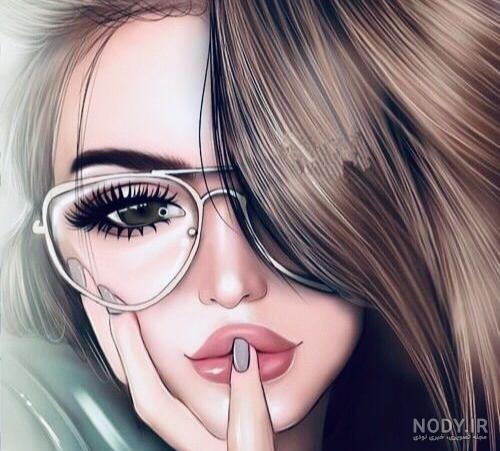 عکس پروفایل دخترونه شیک و باکلاس متن دار برای اینستاگرام