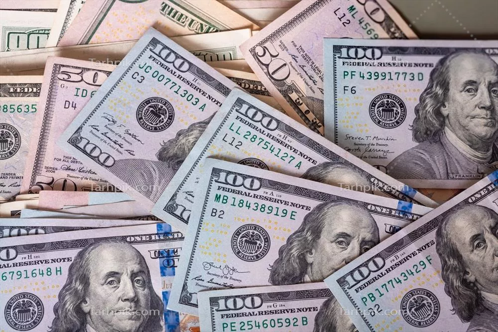 اسکناس 100 دلار جدید آمریکا روکش آب طلا · فروشگاه اینترنتی سرزمین