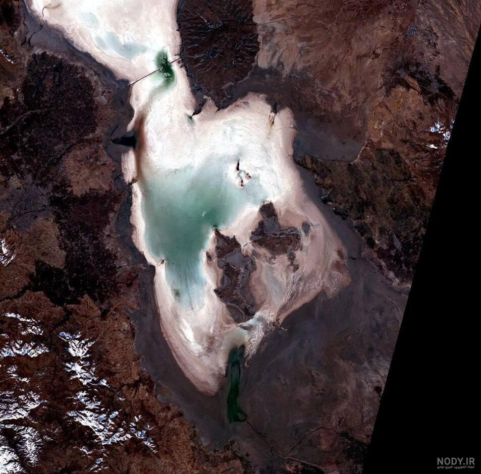 جدیدترین تصویر ماهواره ای از دریاچه ارومیه 16-6-1403 سایت zoom.earth #LakeUrmia #UrmiaLake 6Sept2024 جدیدترین تصویر ماهواره ای از دریاچه ارومیه 16-6-1403 سایت zoom.earth #LakeUrmia #UrmiaLake 6Sept2024