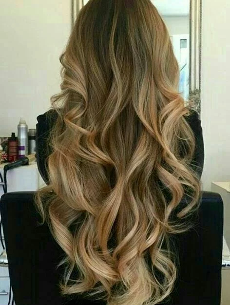 عکس رنگ موی زیتونی دودی