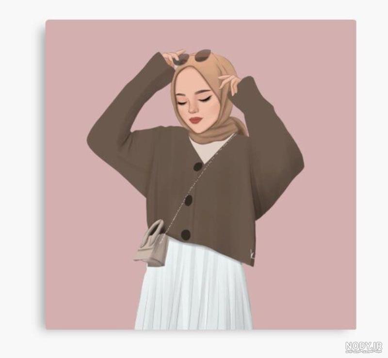 عکس پروفایل دخترونه عروسکی با حجاب