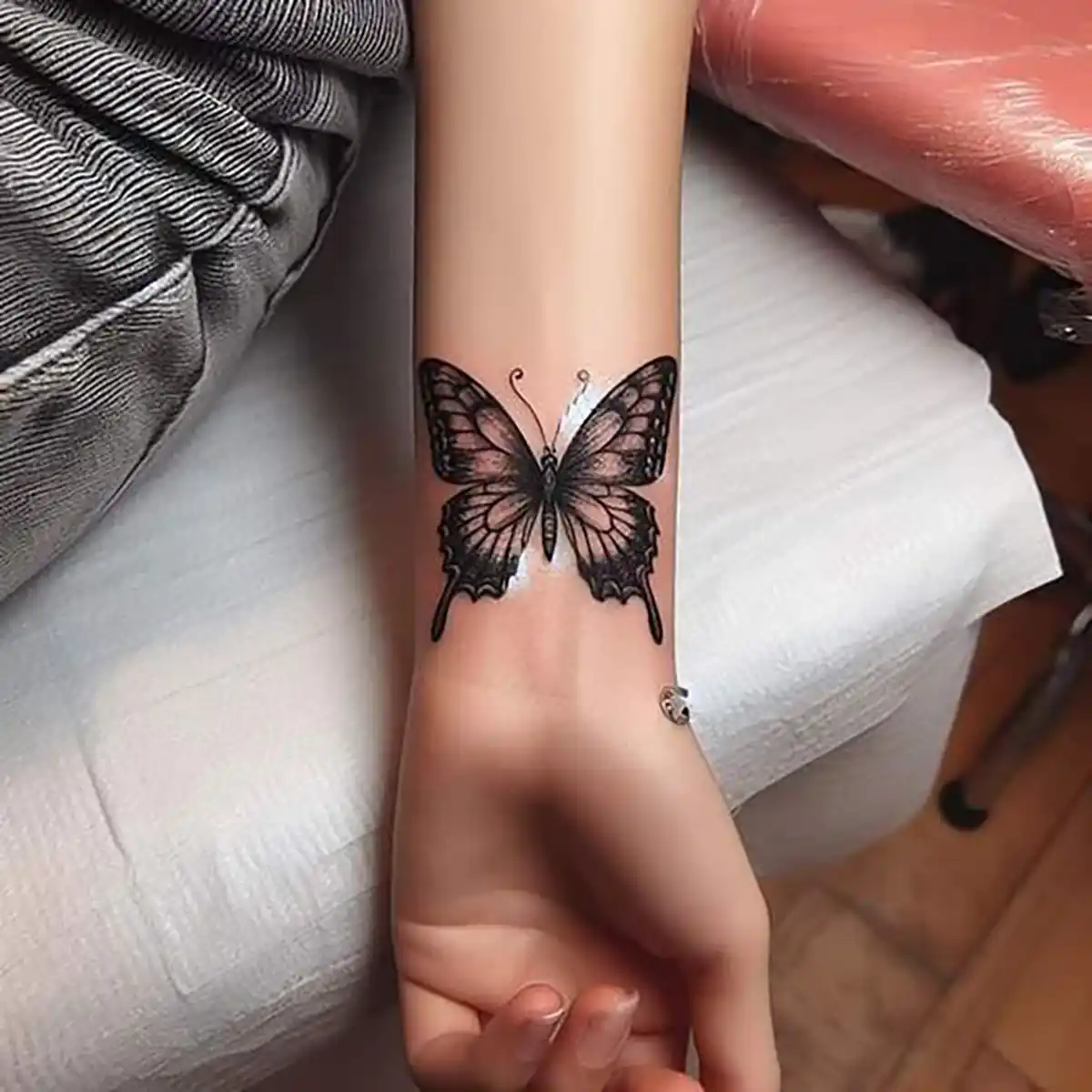 عکس تاتو رو مچ دست دخترانه