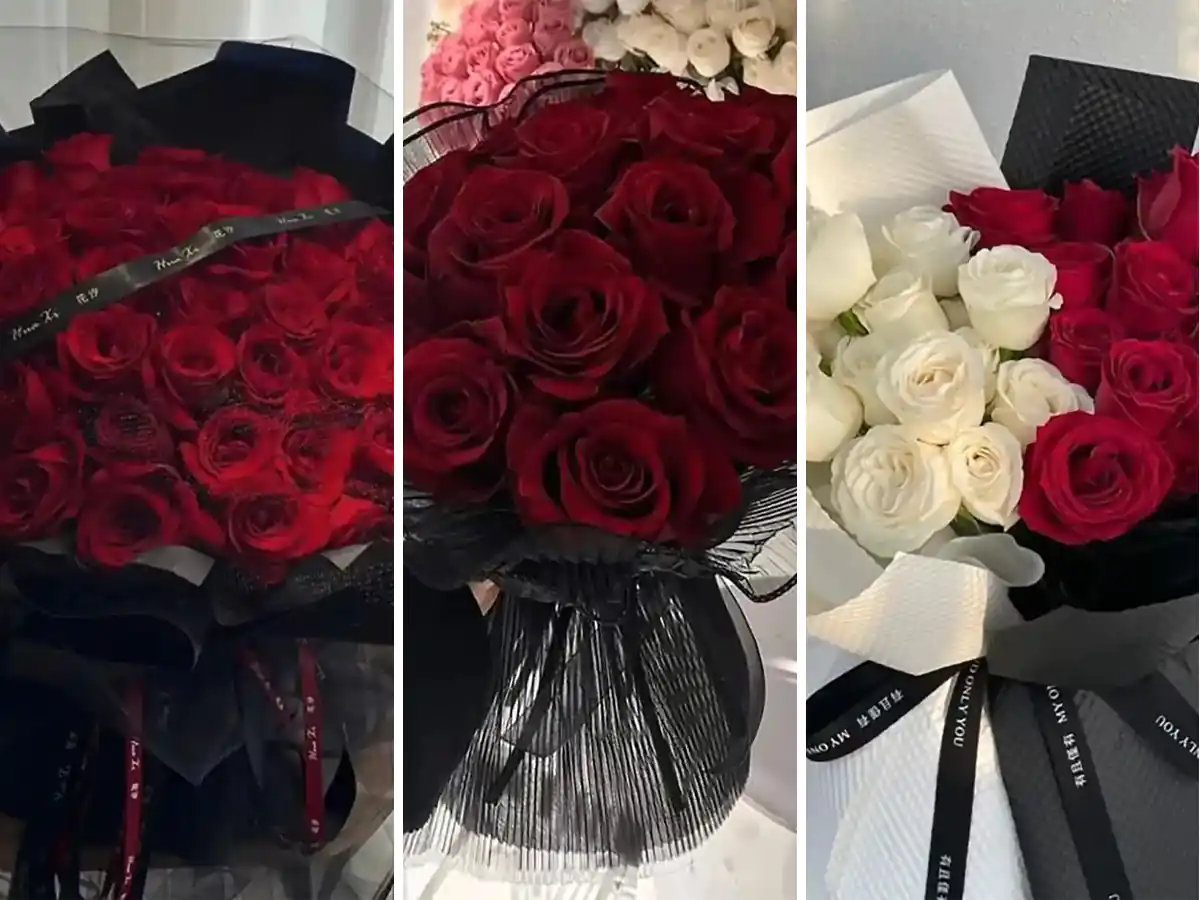 عکس دسته گل دارک
