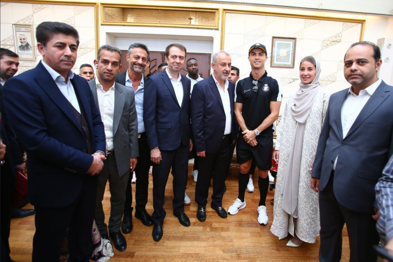 عکس رونالدو و آدرین
