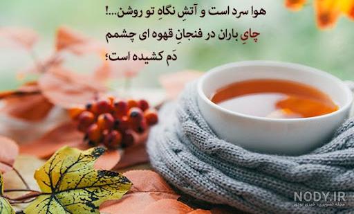 متن زیبا در مورد چای نوشیدن | جملات عاشقانه در مورد چای