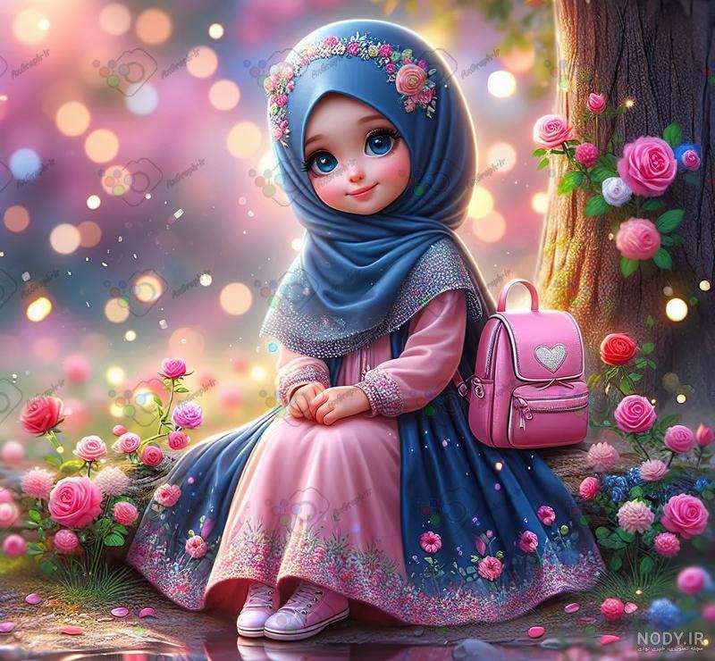 عکس پروفایل دخترانه فانتزی با حجاب ❤️ [کیوت و خاص]