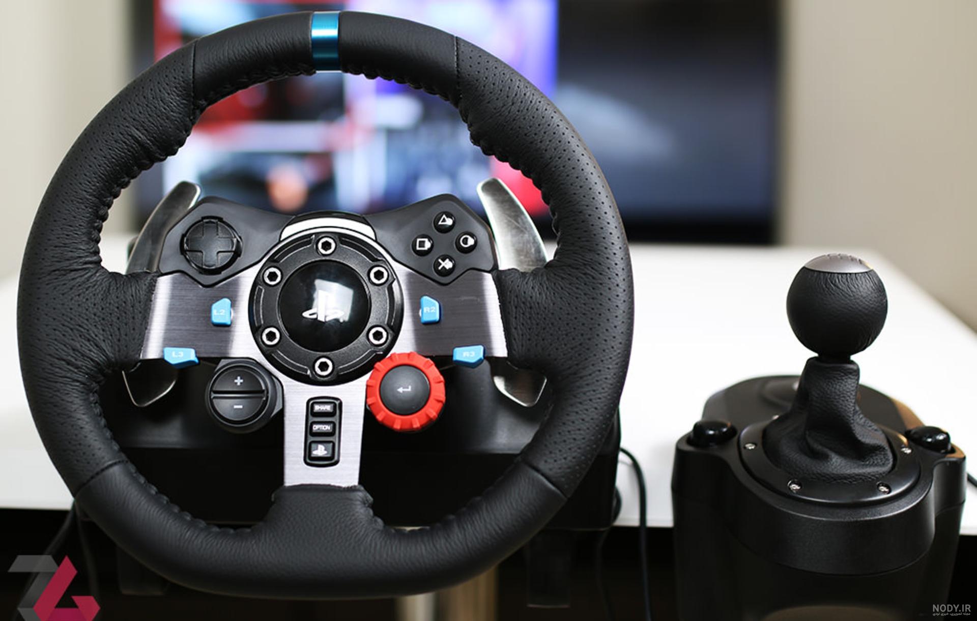 خرید فرمان بازی Logitech G923 Racing Wheel and Pedals and PS5 | خرید فرمان بازی Logitech G923 Racing Wheel and Pedals and PS5 |