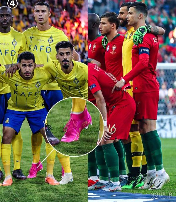 40 عکس رونالدو در النصر خفن