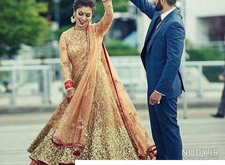 ژست عکس با لباس هندی