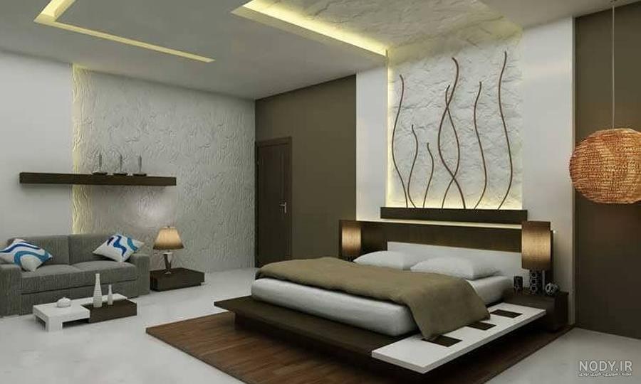 دیزاین اتاق خواب با قاب عکس دیزاین اتاق خواب با قاب عکس