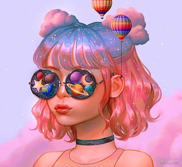 عکس کیوت و فانتزی دخترانه برای پروفایل