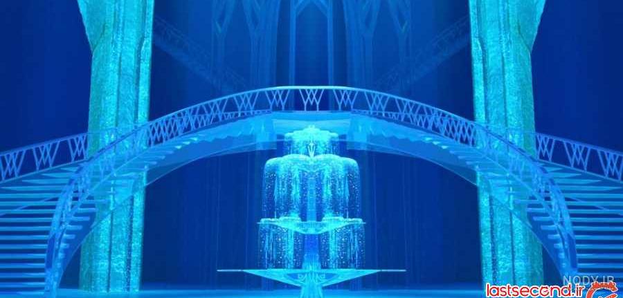 عکس السا در قصر یخی