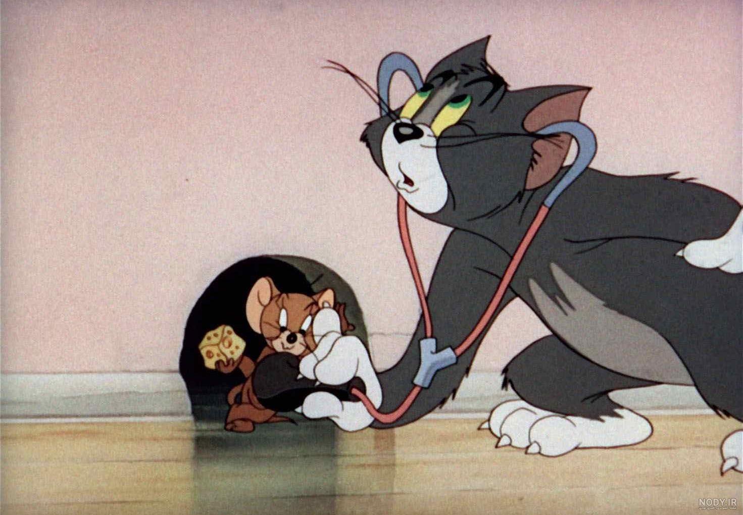 50 نقاشی تام و جری (Tom & Jerry) برای رنگ آمیزی کودکان