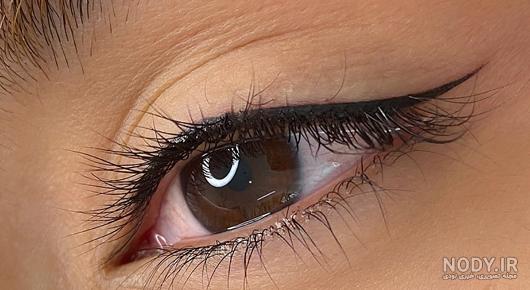 عکس بن مژه چشم