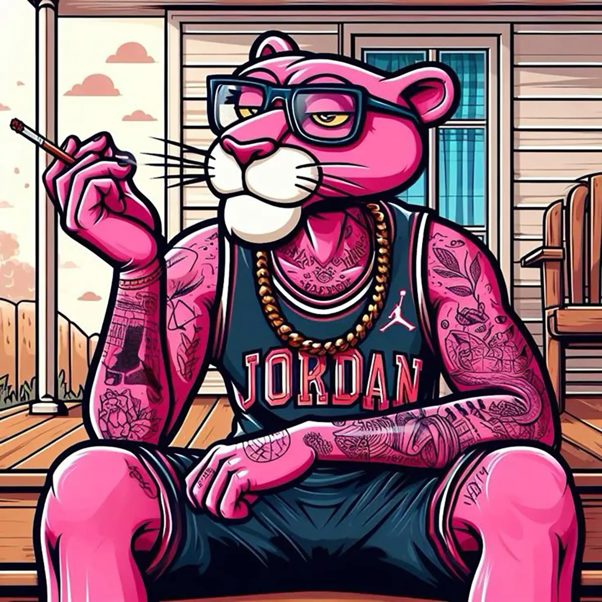 پلنگ صورتی🐯 - تستچی