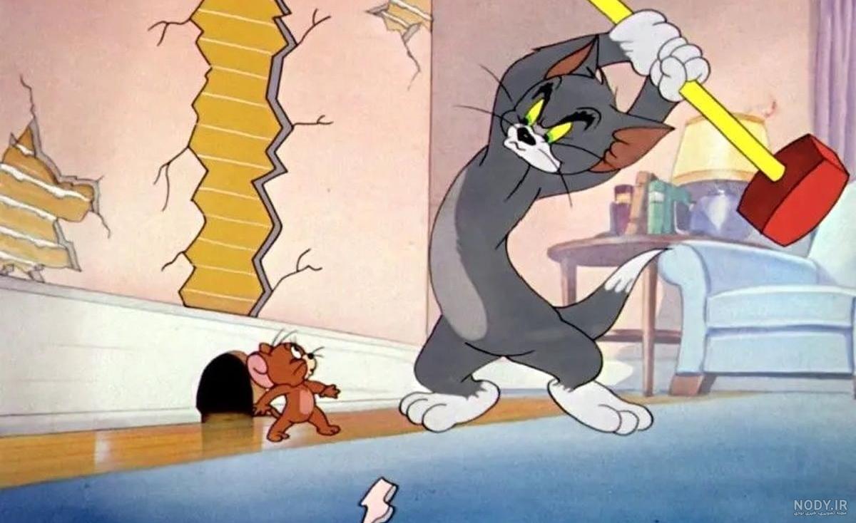 50 نقاشی تام و جری (Tom & Jerry) برای رنگ آمیزی کودکان
